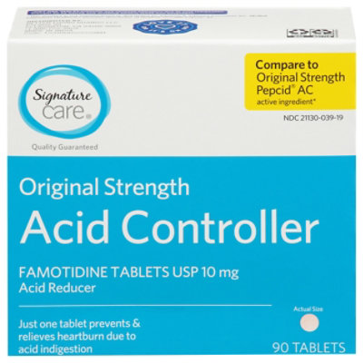 Signature Select/Care Acid Controler Famotidin Tab 10mg - 90 CT - Image 2