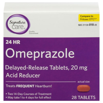 Signature Care Omeprazole Acid Reducer 24hr Tabs - 28 CT - Image 3