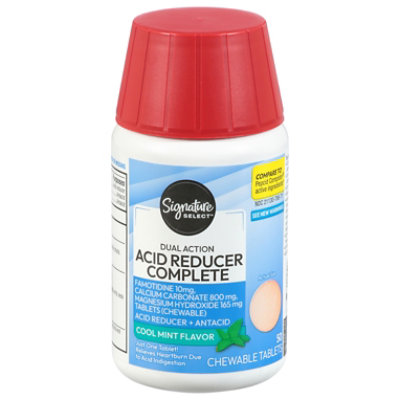 Signature Select/Care Acid Reducer Famotidine Mint Tab - 50 CT - Image 1