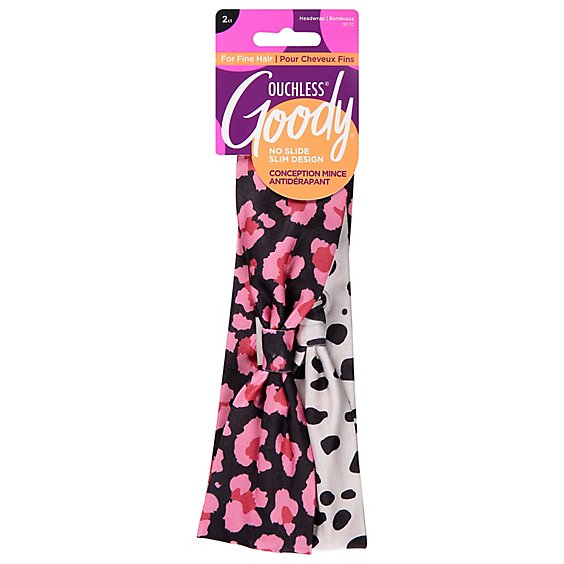 Goody Low Profile Hw Flowers Dots - 2 CT