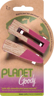 Planet Goody Hinge Clips Maroon - 2 CT - Image 2