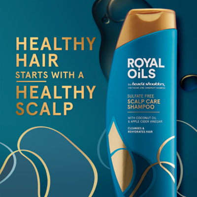 H&s Royal Oils Scalp Care Shamp Sulfate Free - 12.8 FZ - Image 3