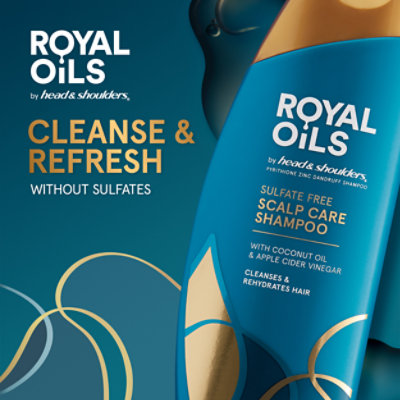 H&s Royal Oils Scalp Care Shamp Sulfate Free - 12.8 FZ - Image 3