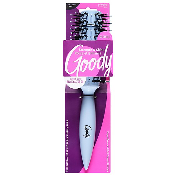 Goody Go Gentle Strength Infusion Round Brush - EA