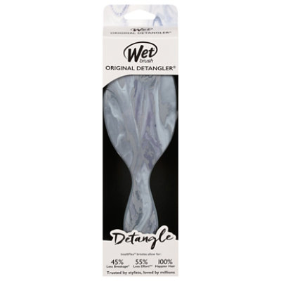 Wet Brush Metallic Marble Original Detangler Silver - EA - Image 3