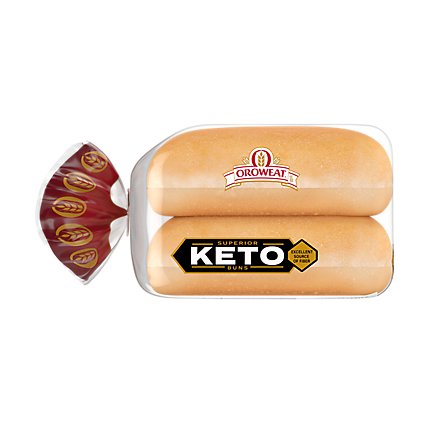 Oroweat Keto Hotdog Buns - 12 OZ - Image 4