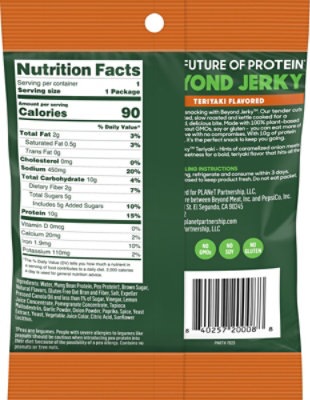 Beyond Meat Vegetable Jerky Teriyaki - 1 OZ - Image 6