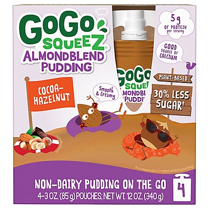 Ggs Pudding Chocolate Hazelnut - 12 OZ - Image 1