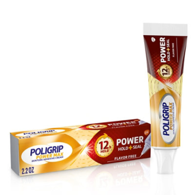 Poligrip Power Hold & Seal 1x2.2oz Us - 2.2 OZ - Image 1