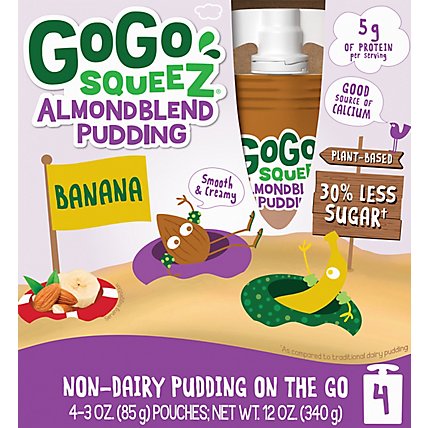 Gogosqueez Pudding Banana - 12 OZ - Image 2