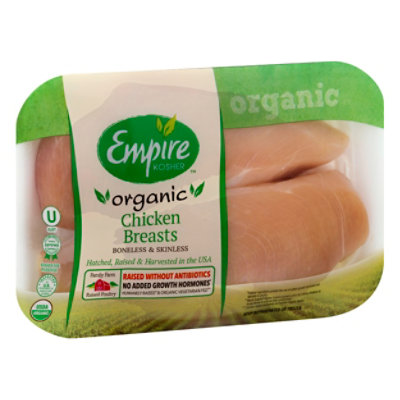 Empire Kosher Chicken Breasts Boneless Skinless 16 Ct Safeway