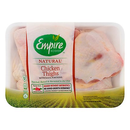 Empire Kosher Chicken Thighs Organic - 12 CT - Image 3