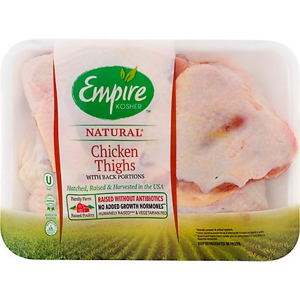 Empire Kosher Chicken Thighs Organic - 12 CT - Image 2