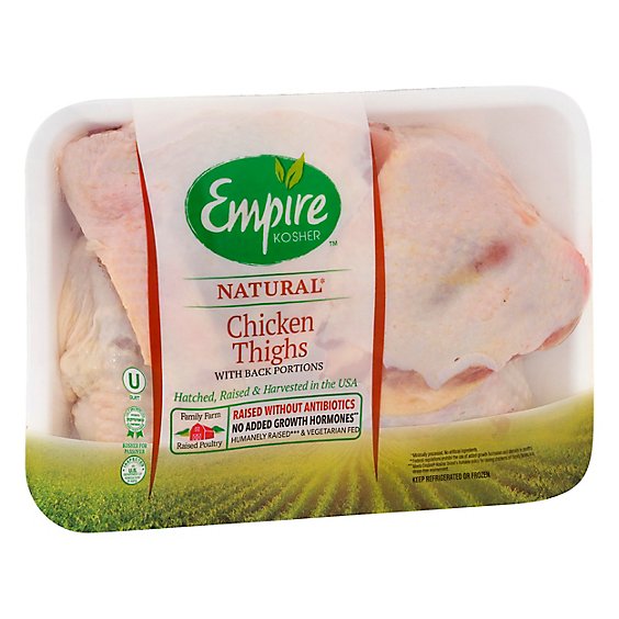 Empire Kosher Chicken Thighs Organic - 12 CT