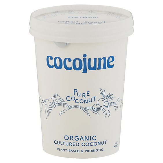 Cocojune Yogurt Pure Coconut Organic - 16 OZ