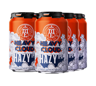 Mother Earth Heavy Cloud Hazy Ipa In Can - 6-12 FZ