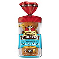 Canyon Bakehouse Brioche-Style Sweet Gluten Free Brioche Dinner Rolls Fresh 6 Count - 14 Oz - Image 2