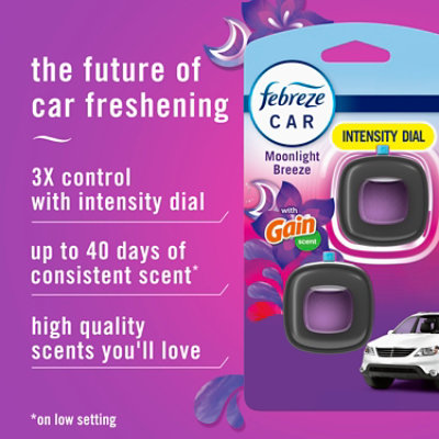 Febreze Car Hain Moonlight Breeze 2 Pack - 0.13 Oz - Image 2