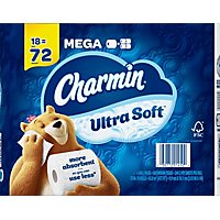 Charmin Bath Tissue Soft Mega Roll 18rl - 18 RL - Image 4