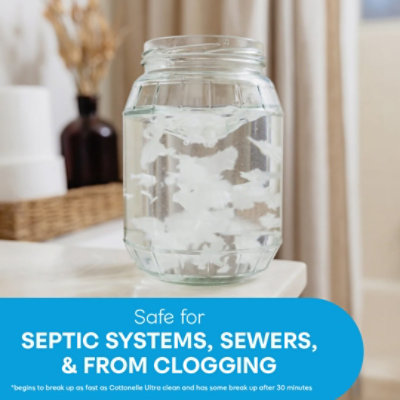 Cottonelle Ultra Clean Toilet Paper Mega Rolls - 12 Count - Image 5