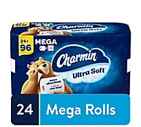 Charmin Bath Tissue Ult Soft Mega 24rl - 24 RL