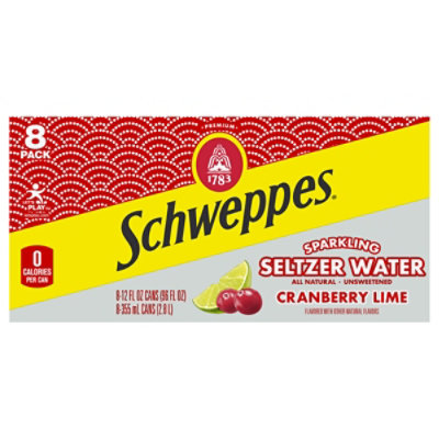 Schweppes Sprklg Cran Lime - 8-12 FZ - Image 3