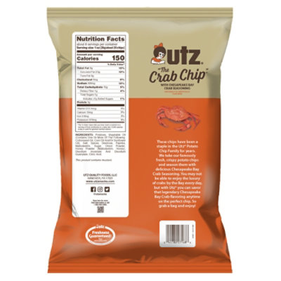 7.75 Oz Utz Crab Chip - 7.75 OZ - Image 6