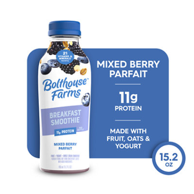 Bolthouse Mixed Berry Parfait Smoothie - 15.2 FZ