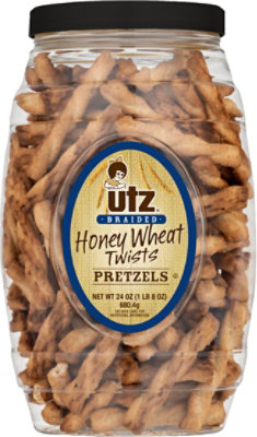 Utz Hny Wheat Pretzel Brl - 24 OZ - Image 6