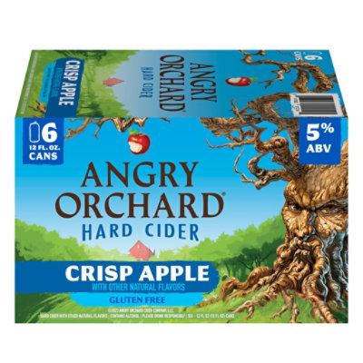 Angry Orchard Crisp Apple Hard Cider In Cans - 6-12 Fl. Oz. - Image 3