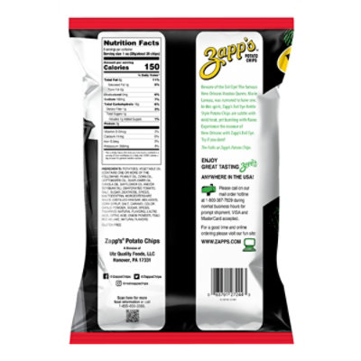 Zapp Evil Eye Kettle Chip - 8 OZ - Image 5