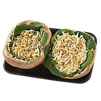 Mushroom Portabella Cap Stuffed Spinach & Artichoke Cheese - 9 OZ - Image 1