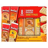 Munchies Crackers Variety Pack11.2 Oz - 8 CT - Image 1
