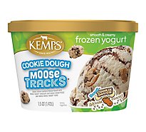 Kemps Cookie Dough Moose Tracks Frozen Yogurt - 48 FZ