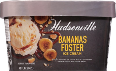 Hudsonville Banana Foster Ice Cream - 48 OZ - Image 6