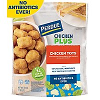 PERDUE CHICKEN PLUS Frozen Fully Cooked CHICKEN TOTS with Vegetables - 22 Oz - Image 1