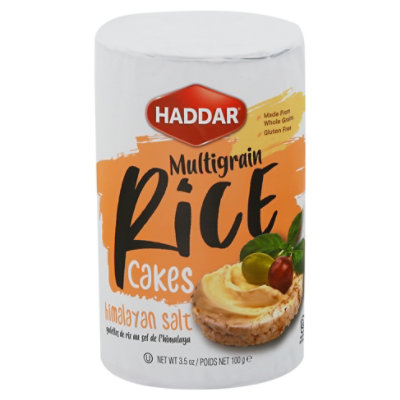 Hadday Himalayan Salt Multi Grain Rice Cakes - 3.5OZ - Image 1