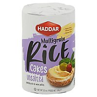 Haddar Unsalted Multi Grain Rice Cakes - 3.5OZ - Image 1