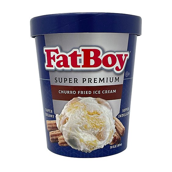 Fatboy Churro Fried Ice Cream Tub - 30 FZ