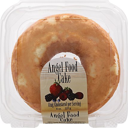 Angel Food Cake - 8 OZ - Image 1