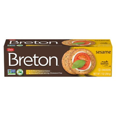 Dare Cracker Breton Sesame - 7 OZ - Image 2