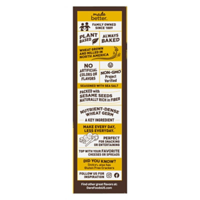 Dare Cracker Breton Sesame - 7 OZ - Image 5