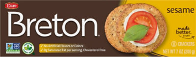 Dare Cracker Breton Sesame - 7 OZ - Image 1