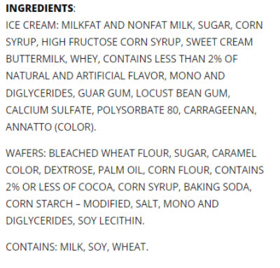 Deans Country Fresh Vanilla Ice Cream Sandwiches - 12 Count - Image 4