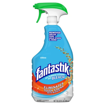 Fantastik All Purpose Cleaner With Bleach Spray Bottle - 32 Fl. Oz.