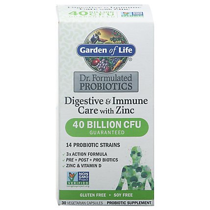 Dr Form Once Daily Digestive & Immune Plus Zinc Probiotic - 30 CT - Image 3