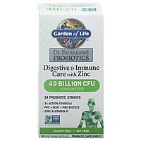 Dr Form Once Daily Digestive & Immune Plus Zinc Probiotic - 30 CT - Image 1