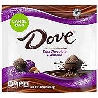 Dove Promises Dark Chocolate Almond Stand Up Pouch - 14.2 OZ - Image 1