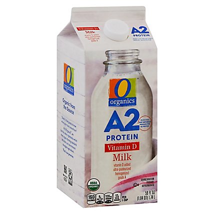 O Organics Whole Milk Vitamin D A2 Protein - 59 OZ - Image 2