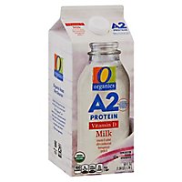 O Organics Whole Milk Vitamin D A2 Protein - 59 OZ - Image 1